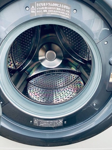 ♦️ SHARPドラム式電気洗濯乾燥機【2020年式】ES-S7D-WL SHARP ES-