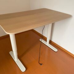 定価5万円 [完動美品] 電動式昇降スタンディングデスク 腰痛・肩こり改善（