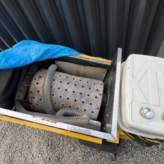 ★スノーメルター NSM1300　移動式融雪機 　● 中古・ジャンク部品取り ！石狩造機　ホース付属！札幌近郊 無料でお届け! 