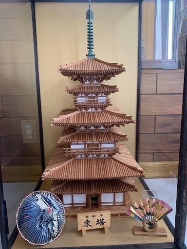 薬師寺東塔　1/70スケール