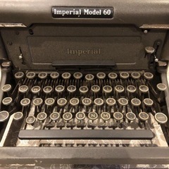 希少品　インペリアル　タイプライター