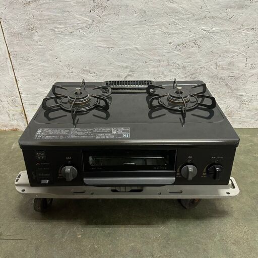 【Paloma】 パロマ ガスコンロ ガステーブル IC-S37K-L LPガス 2021年製 動作品 調理器具 Y0407