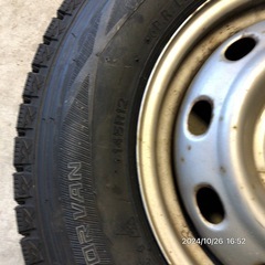 ダンロップ WINTER MAXX・SV01 145R12 6PR 4本セット・スタッドレスタイヤ 軽トラ 軽貨物用