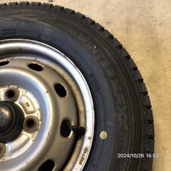 ダンロップ WINTER MAXX・SV01 145R12 6PR 4本セット・スタッドレスタイヤ 軽トラ 軽貨物用