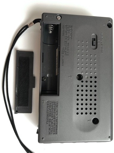 ☆美品 シリアルNo最小です 革ケース美 SONY SRF-M100