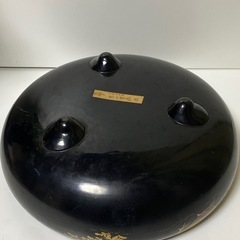 人間国宝　荒川豊蔵作　鼠志野　人間文化財　瀬戸黒鉢　蔵から物