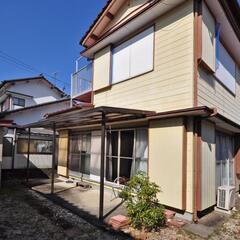 大きめ！テラス屋根 洗濯物干し場