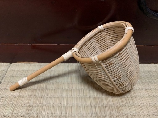 竹の茶こし