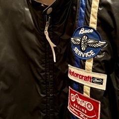 リアルマッコイズ　ナイロンジャケット  ブラック