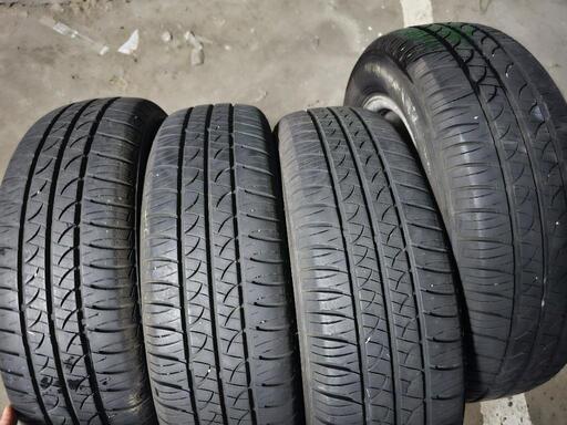 夏タイヤ スズキ純正ホイール付き4本 155/65R13 軽自動車 アルト使用