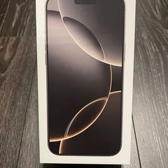 iPhone 16 pro MAX 512GB ナチュラル 