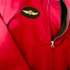 フェローズ限定50着 サイン入り赤 MA-1ジャケット Mサイズ