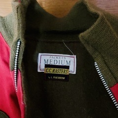 フェローズ限定50着　サイン入り赤 MA-1ジャケット Mサイズ