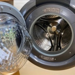 【動作正常】2020年製 SHARP S7D-WLドラム式洗濯機　
