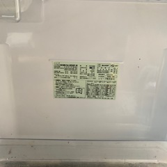 シャープ　冷蔵庫　SJ-GE35F-W