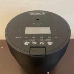 【美品】Panasonic SR-CR10A 圧力IHジャー炊飯器 2023年製