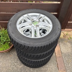 スタッドレスタイヤ4本セット 155/70R13 ブリヂストン