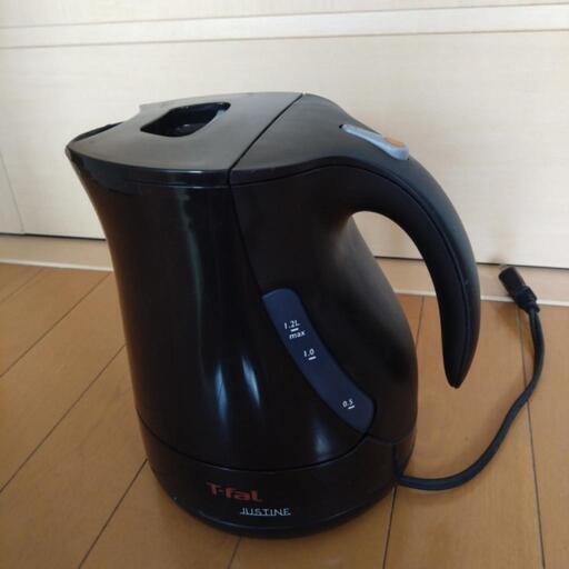 受け渡し決定］電気ケトル T-fal