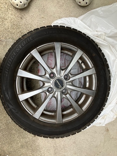BRIDGESTONE 145/80R12LT 6PR タイヤ 4本セット ブリッジトンスタッドレスタイヤ4本セット 2025年145/80R12LT 6PR