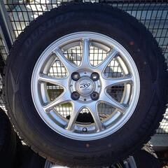 【新品同様溝】185/70R14　スタッドレスタイヤ