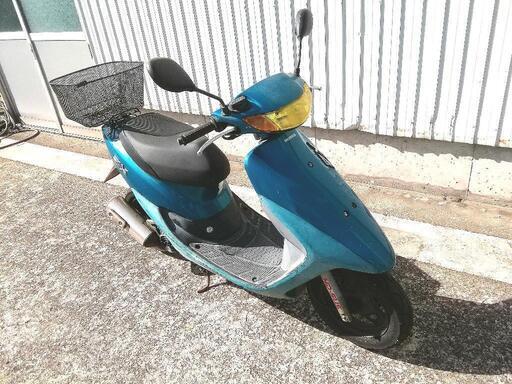 HONDA/ホンダ DIO ZX AF35　ブルー！　2スト　ディオ  50cc  バイク　原付バイク    未整備　 不動     圧縮あり