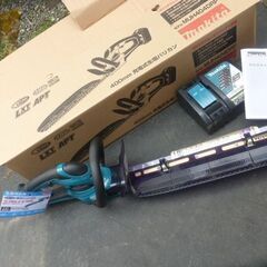 マキタ 400㎜ 充電式ヘッジトリマー バリカン 庭木選定に 未使用 急速