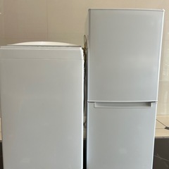 福岡市配送設置無料　ニトリ冷蔵庫、洗濯機セット 家電3点セット】一人暮らし 106L冷蔵庫+6kg洗濯機+ヘルツフリー
