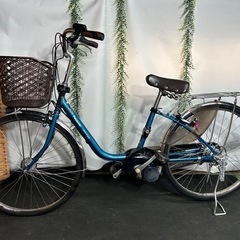 No.260パナソニック ビビ・EX BE-ENE635電動アシスト自転車 整備済み26