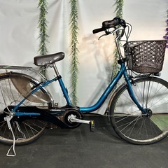 No.260パナソニック ビビ・EX BE-ENE635電動アシスト自転車 整備済み26 