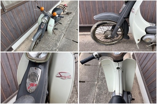 GO-313】SUZUKI スズキ K40 70cc 希少 レトロ 当時物 バーディー U70