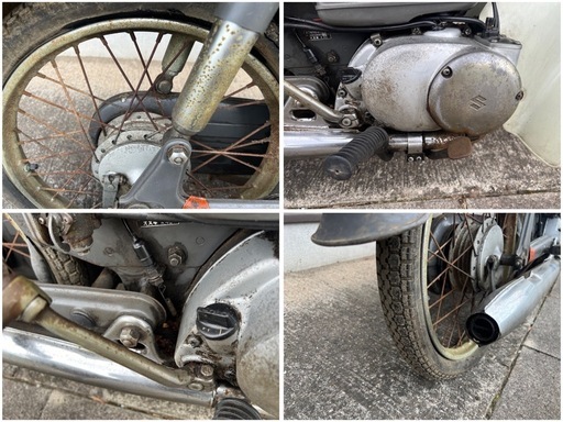 GO-313】SUZUKI スズキ K40 70cc 希少 レトロ 当時物 バーディー U70