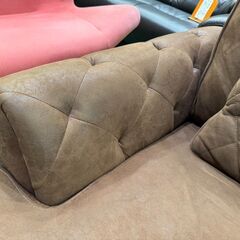 【愛品館八千代店】関家具　RELAXFORM　カウチソファ　レザーテックス