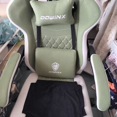 DOWiNX ハイバック ゲーミングチェア オットマン付きタイプ ☆組立済み☆