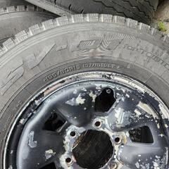 200系ハイエース等用のスタッドレスタイヤ&アルミホイール×４本セット！