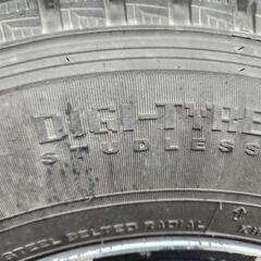 200系ハイエース等用のスタッドレスタイヤ&アルミホイール×４本セット！