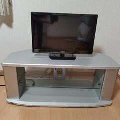 テレビ　テレビ台セット（カードなし）