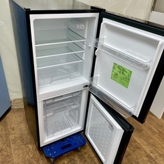 I661 🌈 ジモティー限定価格！ 2023年製の美品♪ アイリスオーヤマ 2ドア冷蔵庫（142L 右開き） IRSD-14A ⭐ 動作確認済 ⭐ クリーニング済