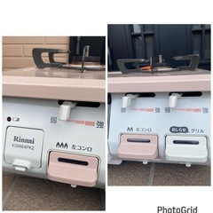 2019年製🍁リンナイ KGM64PK2L ガスコンロ [約60cm /左強火 /プロパンガス](1020m)