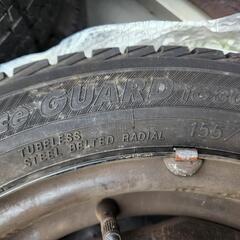 多種の軽自動車？コンパクトカー？のスタッドレスタイヤ&アルミホイール×４本セット