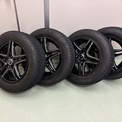 HotStuff 】15インチアルミホイール とスタッドレスタイヤの4本セット