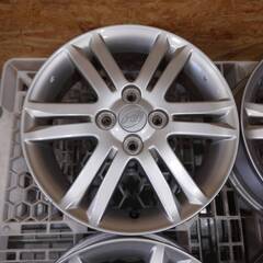 【青森発】15x4.5J +45 PCD100 4H ハブ54 SUBARU 純正 4本セット 【G0585】 青森発】15x4.5J +45 PCD100 4H ハブ54 SUBARU 純正 4本セット 【G0585】