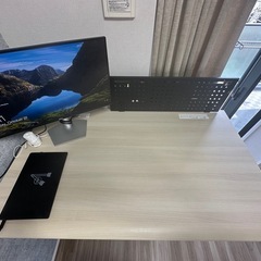 オカムラ スイフト 幅1400×奥行800mm 昇降デスク 3S20NH-MB