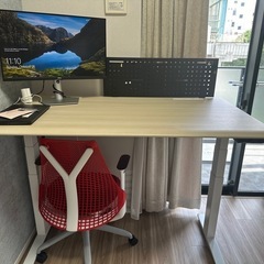 オカムラ スイフト 幅1400×奥行800mm 昇降デスク 3S20NH-MB