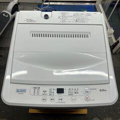 洗濯機 ヤマダ 2022年 YWM-T60H1 6kg 家事家電 せんたくき【安心の3ヶ月保証★送料に設置込】💳自社配送時🌟代引き可💳※現金、クレジット、スマホ決済対応※