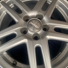 【中古】中古ホイール 15インチ 4本セットウェッズ RAVRION(ラブリオン)15x6J/+45/100/5Hシルバー/スポーク