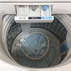 JT9728【TOSHIBA/東芝 7.0㎏洗濯機】美品 2017年製 ZABOON AW-7D5 家電 洗濯 簡易乾燥付