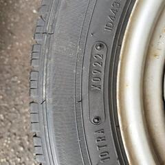 バリ山！軽トラ。スバル純正。145R12。4本セット。 バリ山 軽貨物用 夏