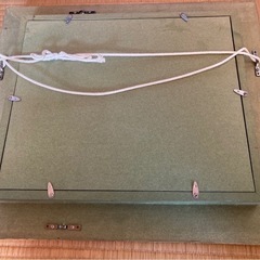 錦鯉　油絵　S.Kodaira 額縁付き