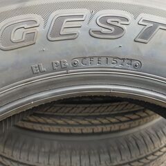 ジムニー ほぼ新車外し 175/80R16  ブリヂストン DUELER H/T 684Ⅱ ４本 バリ山 24年15週製造