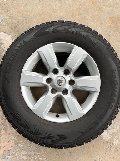 150系 プラド 純正ホイール スタッドレス トヨタランドクルーザー
